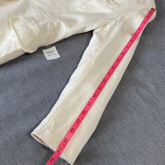 Charter Club Petites Cream Color Blazer size 8P - Picture 5 of 8